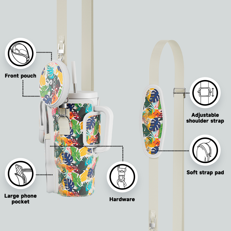 tumbler cup bag leaf