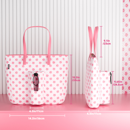 tote bag happy checker