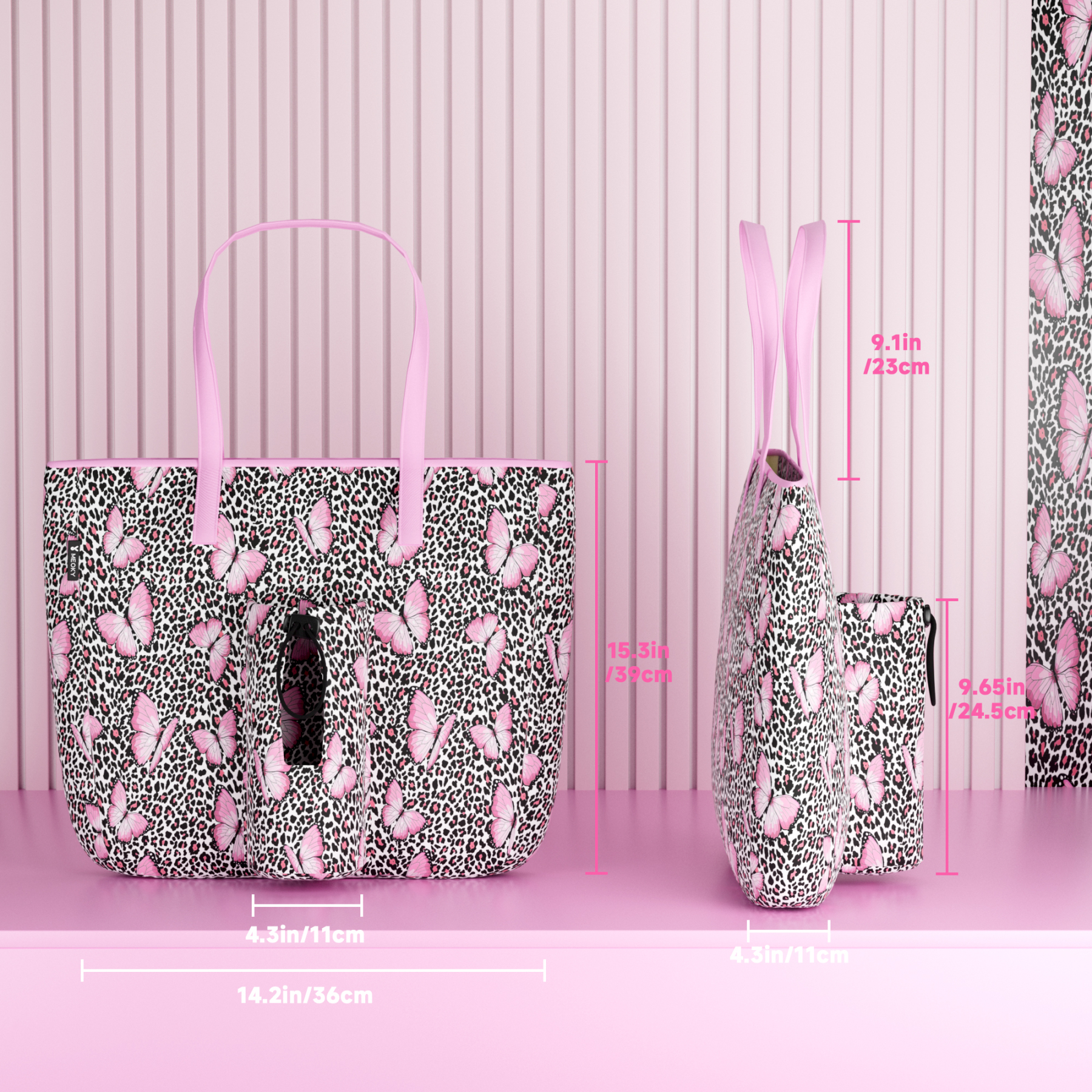 tote bag flutter spots