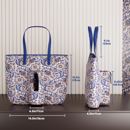 tote bag  vintage blossom
