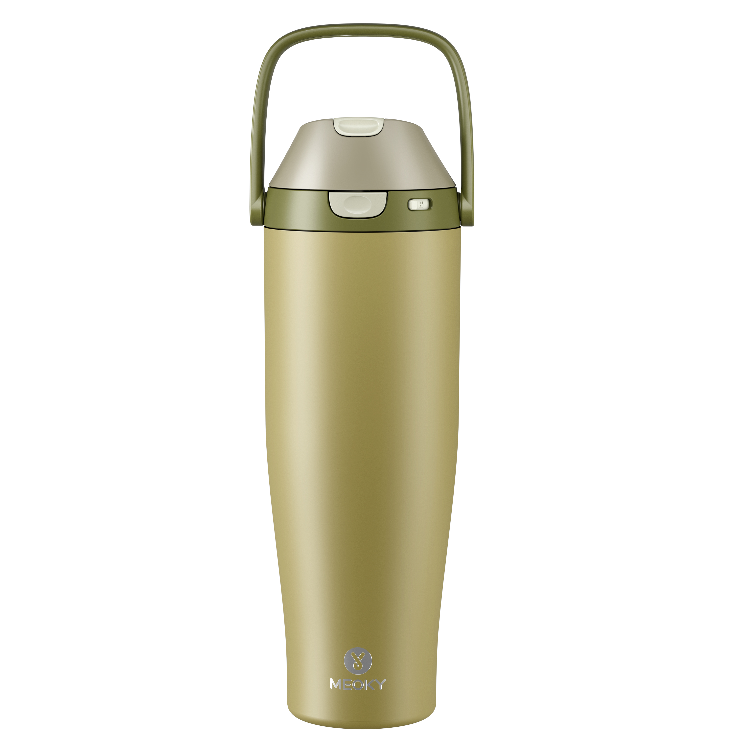 [New Arrival] MEOKY Dual-Sip Flip Lid Water Bottle with Carry Handle 24oz 32oz 40oz