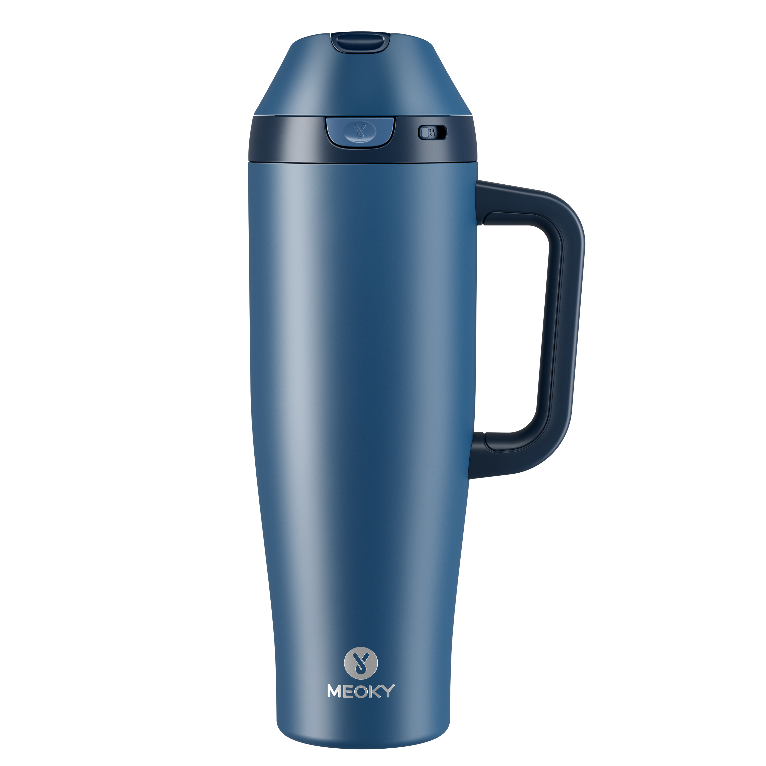 Meoky Dual-Sip Flip-Top Tumbler with Handle 24oz/32oz/30oz