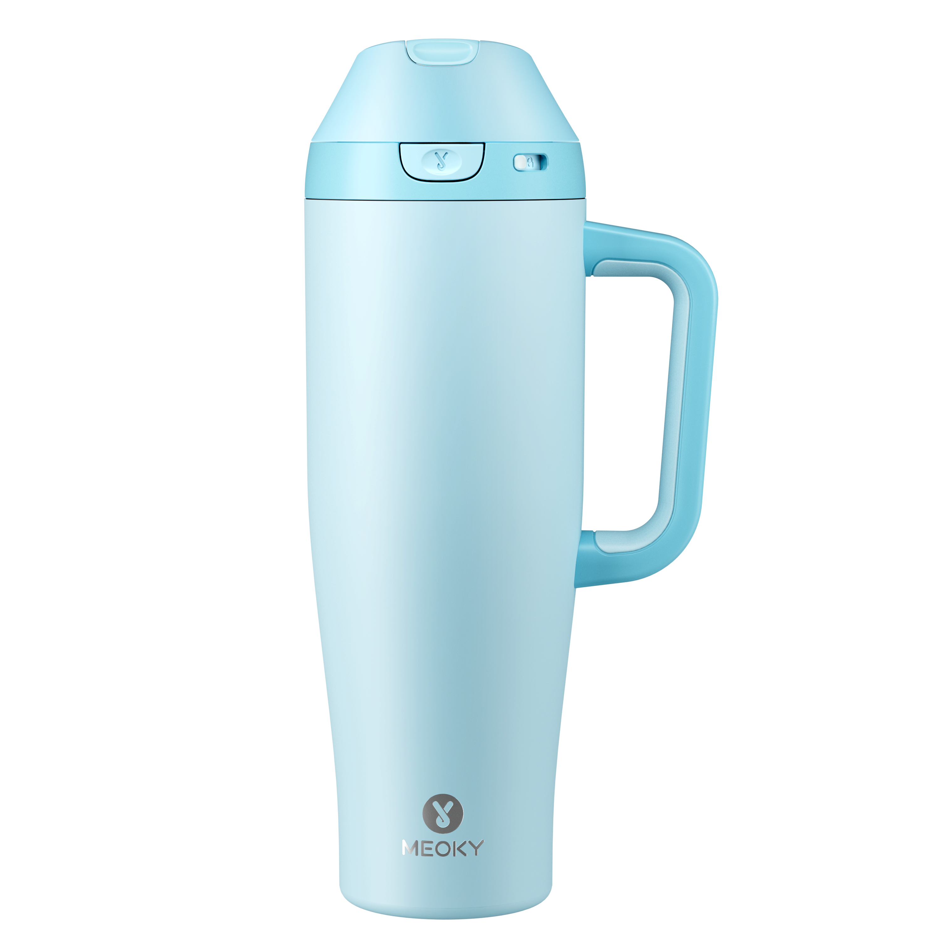 Meoky Dual-Sip Flip-Top Tumbler with Handle 24oz/32oz/30oz