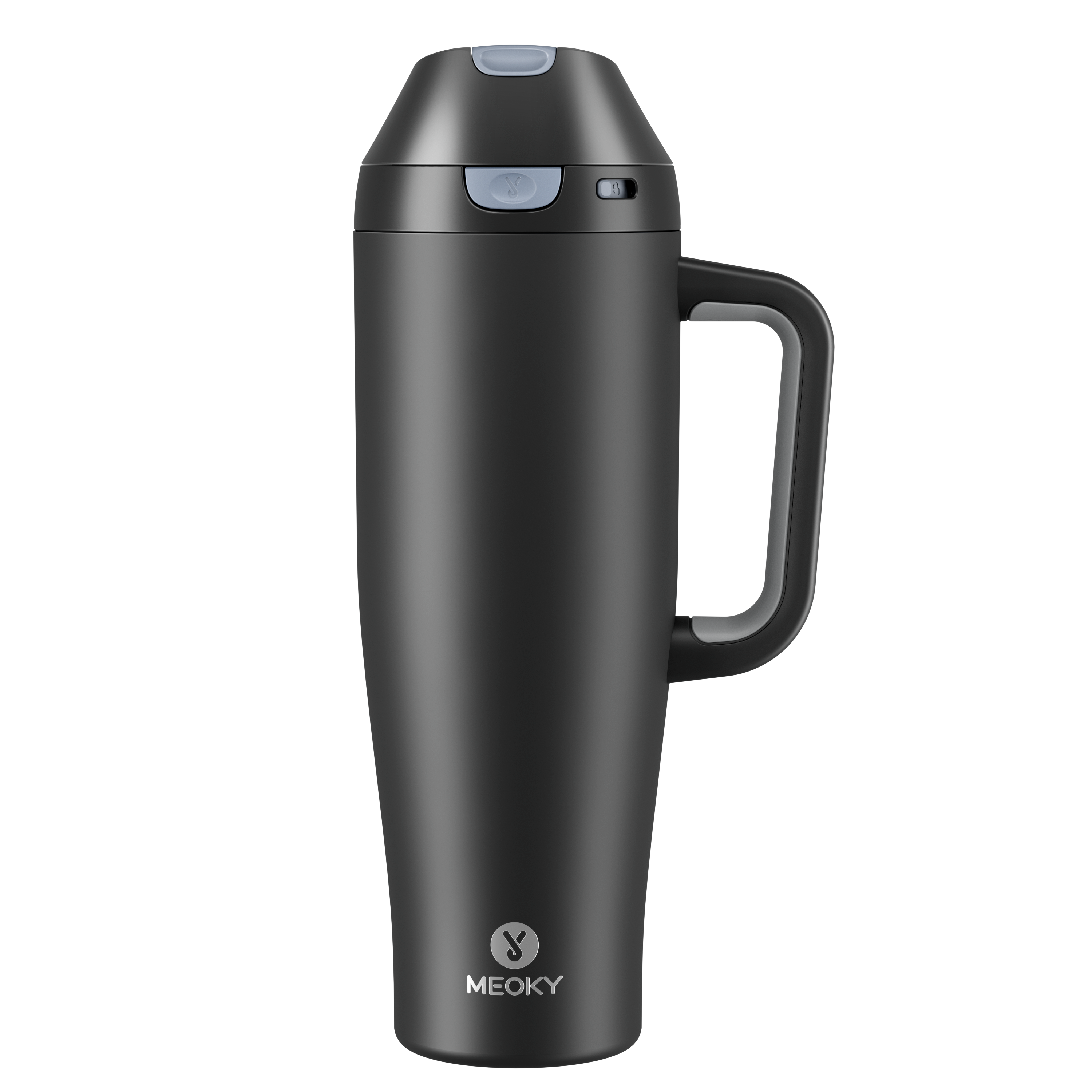 Meoky Dual-Sip Flip-Top Tumbler with Handle 24oz/32oz/30oz