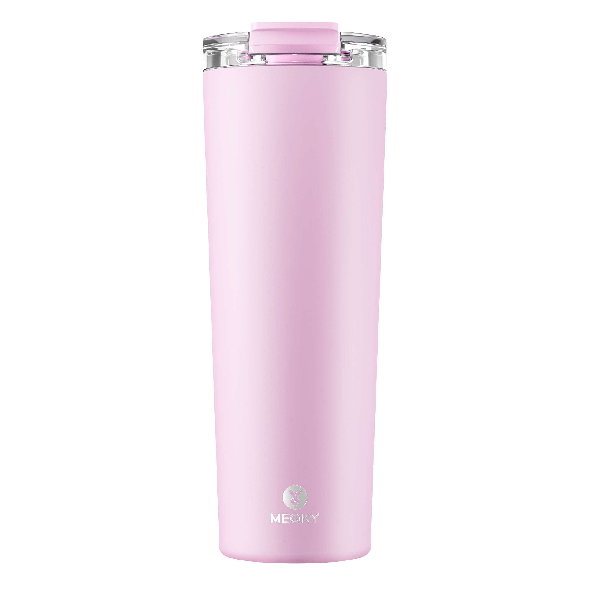 [New Arrival] MEOKY 18oz/24oz/30oz Solid Color Slant Body Coffee Tumbler