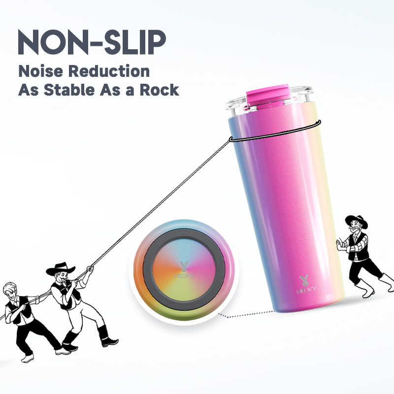 24oz cold cup 2 in 1 lid gradient rainbow