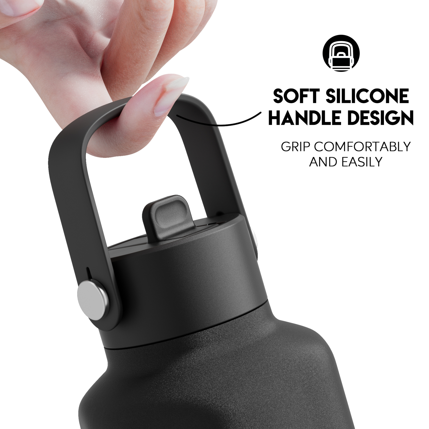24oz Hexagonal With Carrying Handle Pure