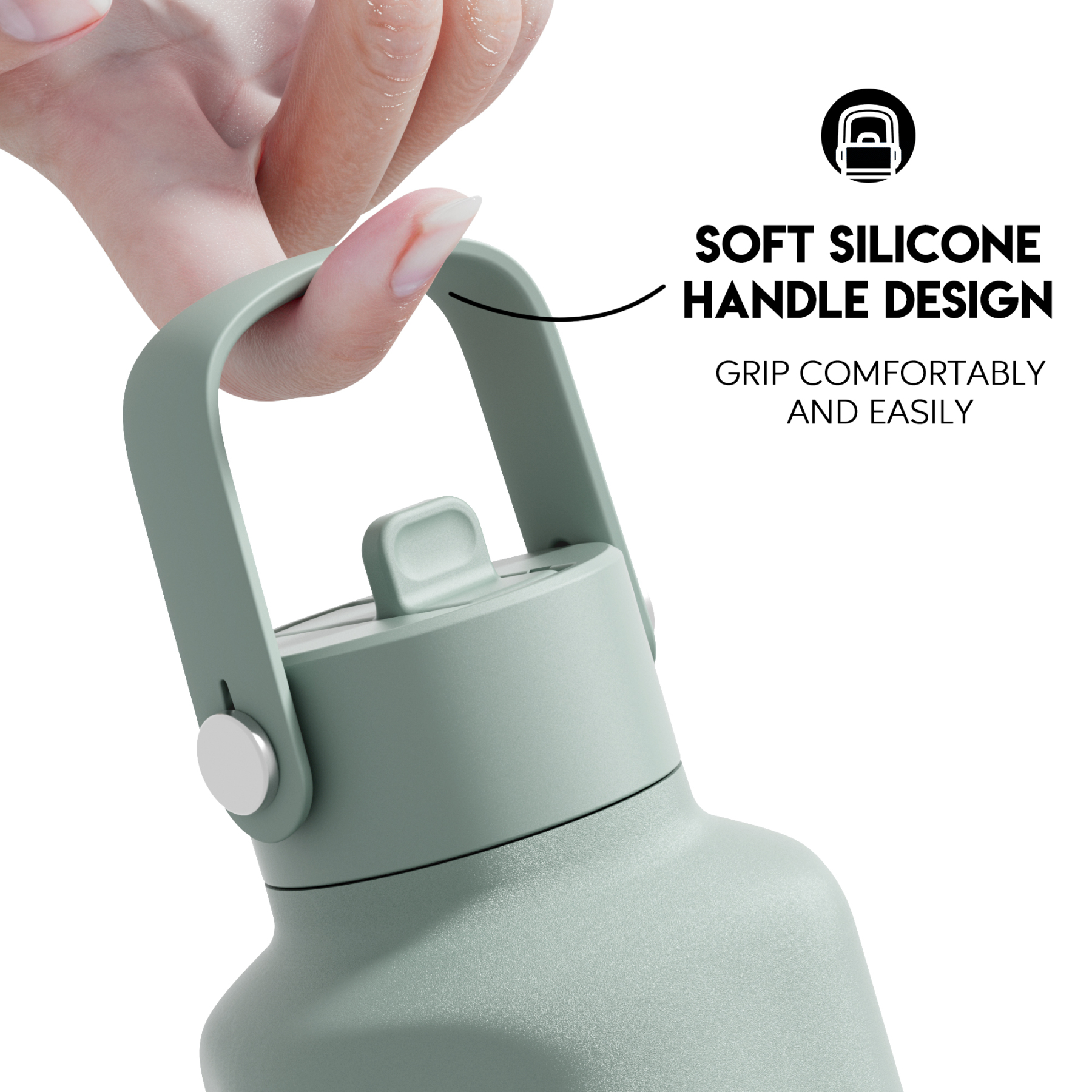 24oz Hexagonal With Carrying Handle Pure