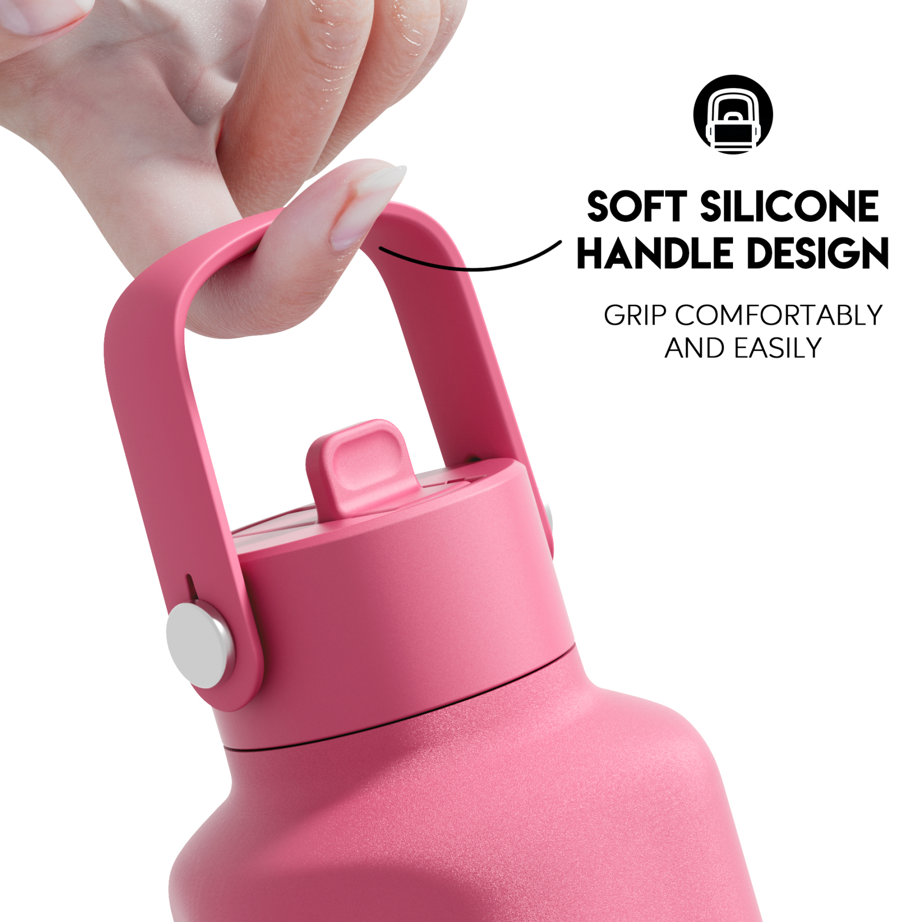 24oz Hexagonal With Carrying Handle Pure