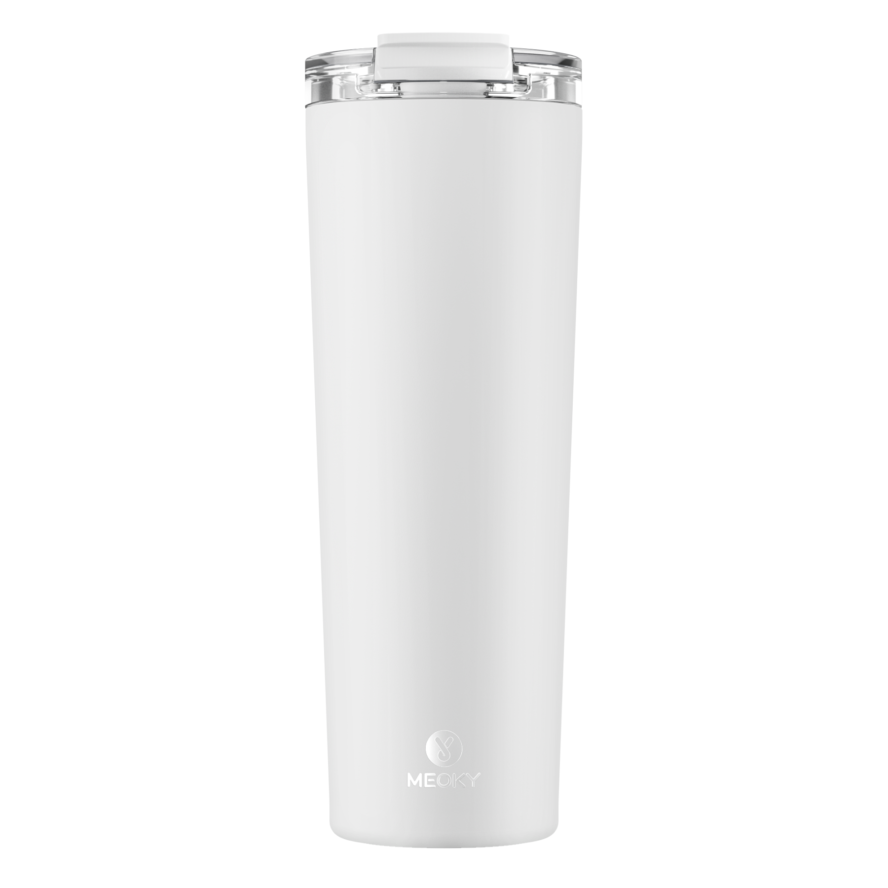 [New Arrival] MEOKY 18oz/24oz/30oz Solid Color Slant Body Coffee Tumbler