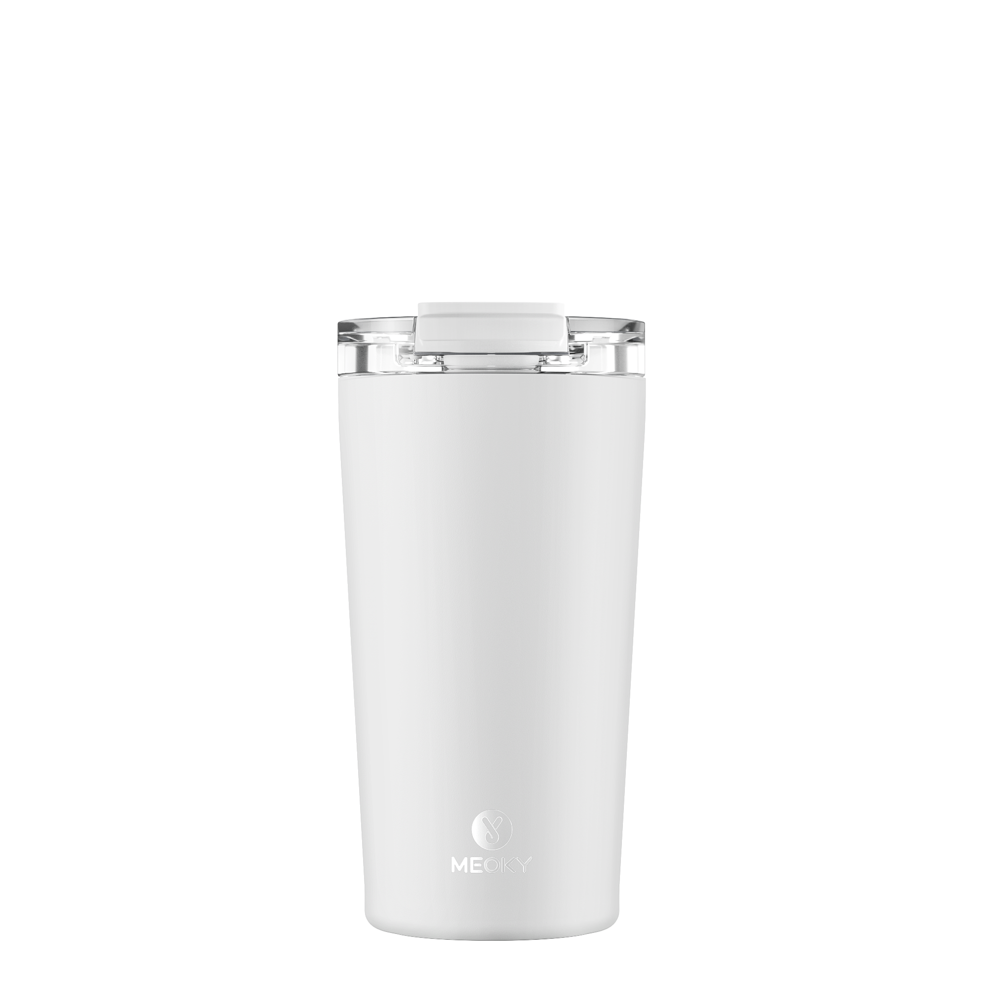 [New Arrival] MEOKY 18oz/24oz/30oz Solid Color Slant Body Coffee Tumbler