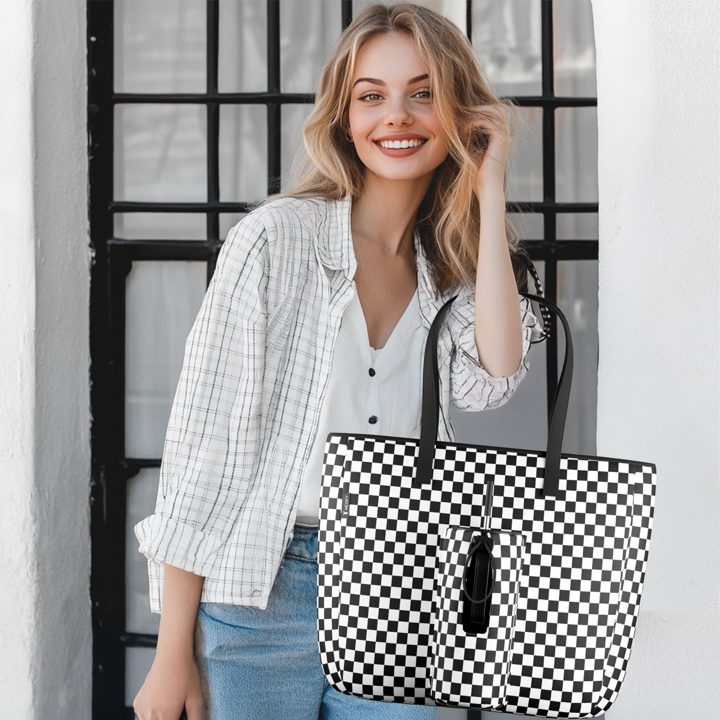 tote bag color zebra