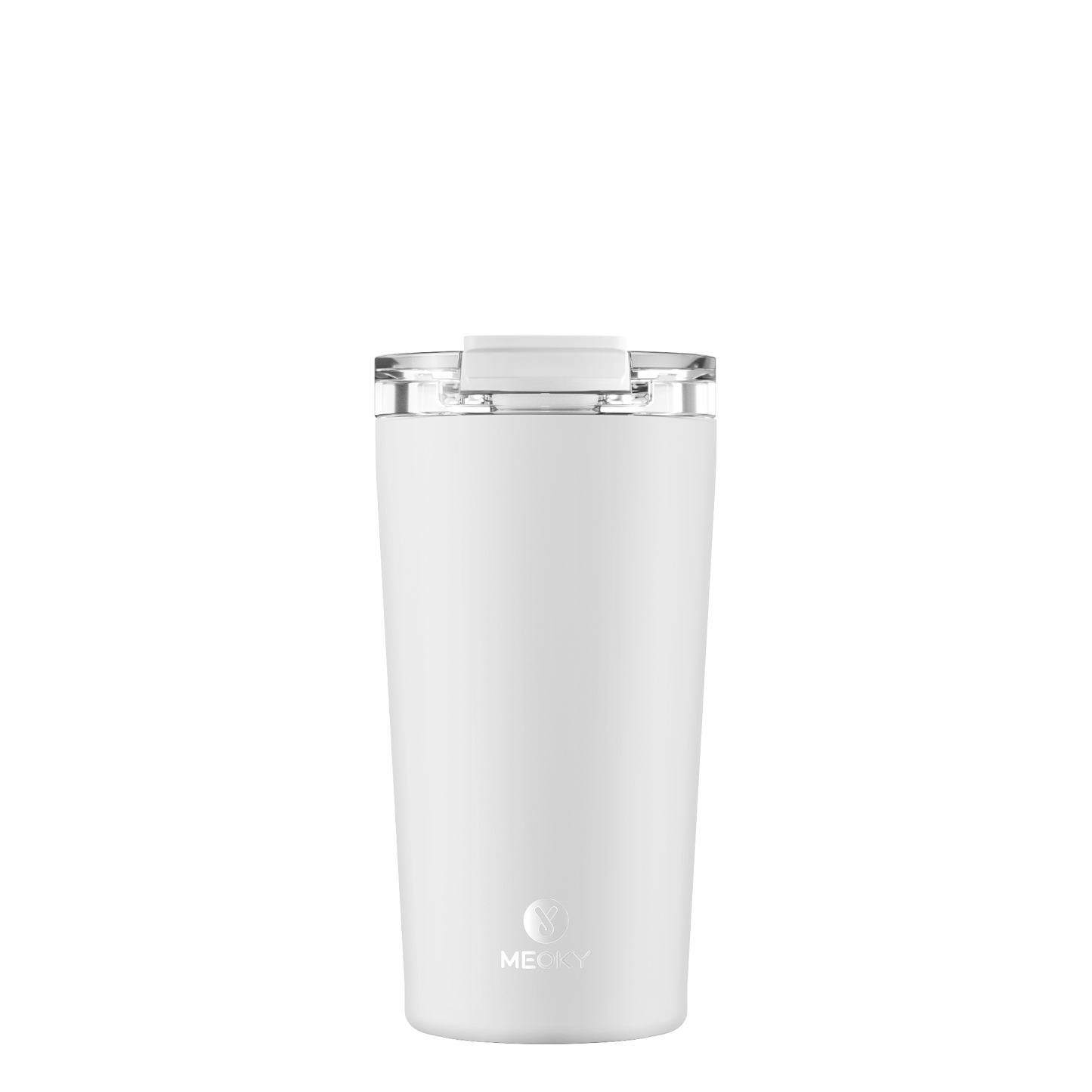 [New Arrival] MEOKY 18oz/24oz/30oz Solid Color Slant Body Coffee Tumbler