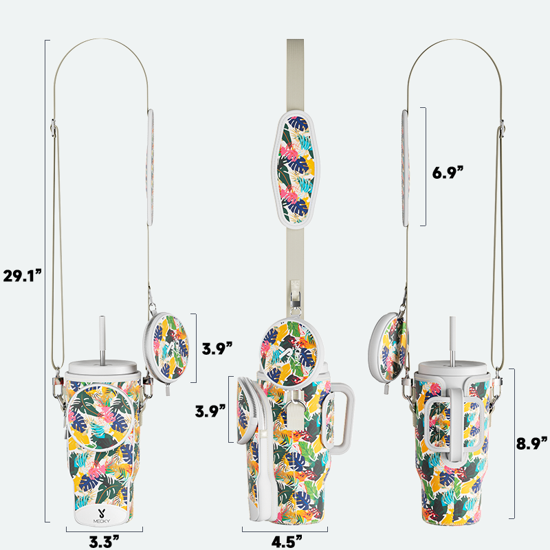 tumbler cup bag leaf