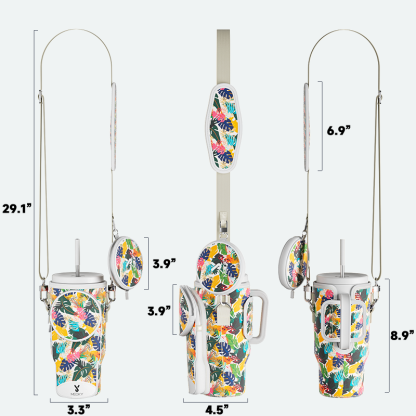 tumbler cup bag leaf