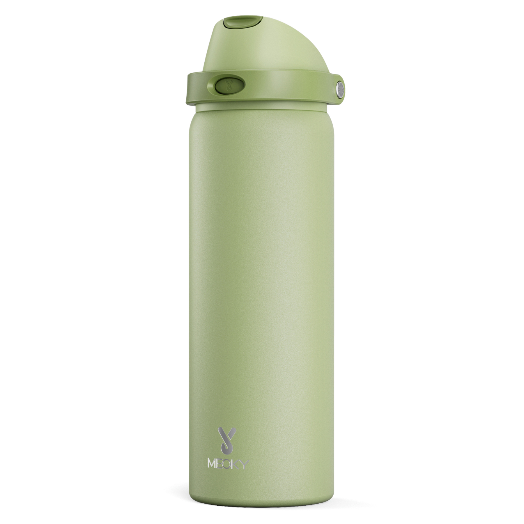 32oz Dual Spout Bounce Water Bottle-Sage
