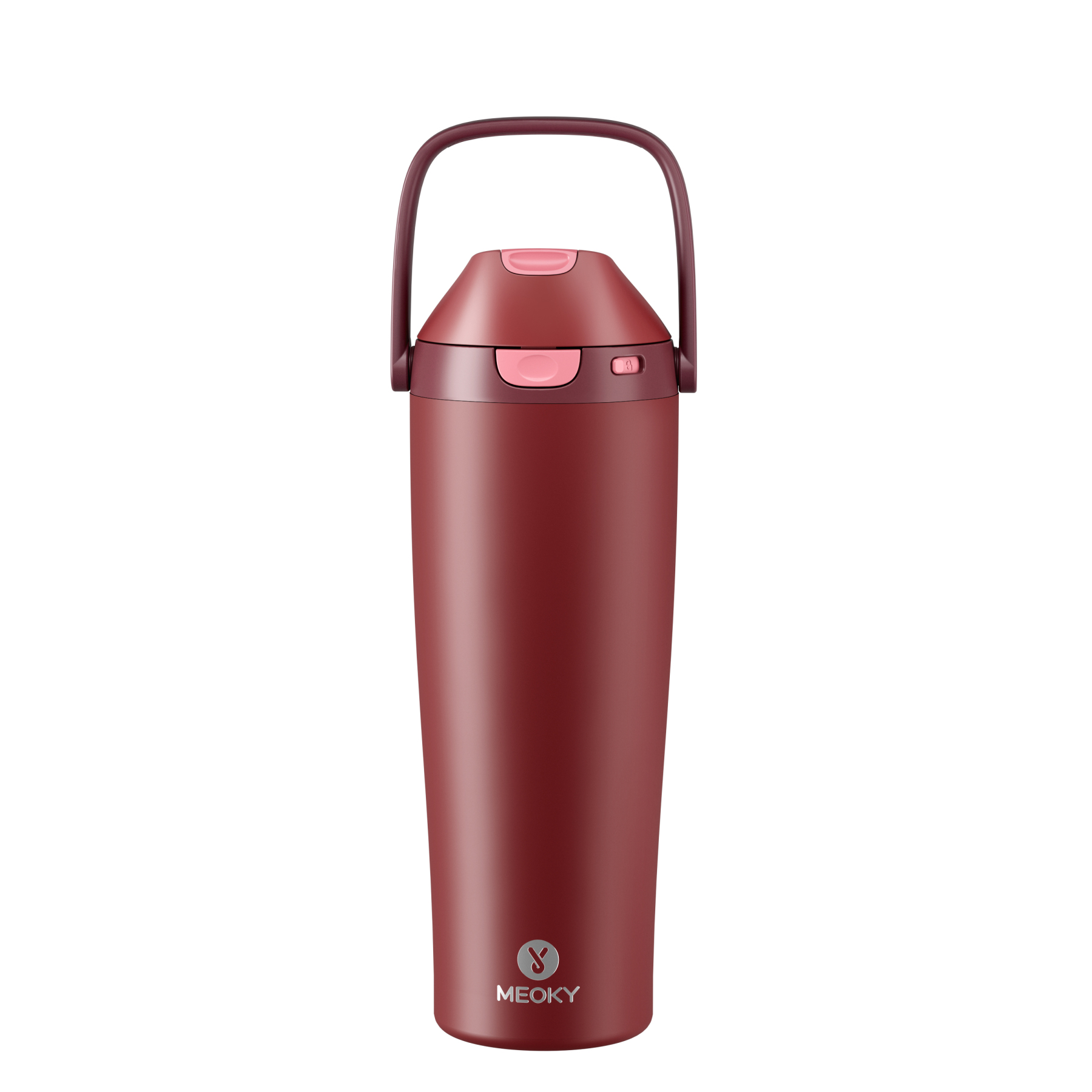 [New Arrival] MEOKY Dual-Sip Flip Lid Water Bottle with Carry Handle 24oz 32oz 40oz