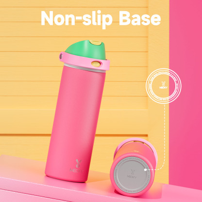 24oz Dual Spout Bounce Water Bottle-Ruby