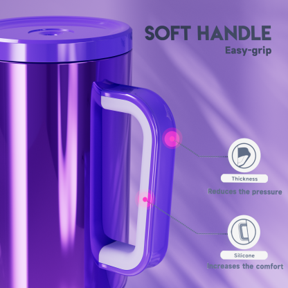 40oz Tumbler With Straw Mirrors Collection