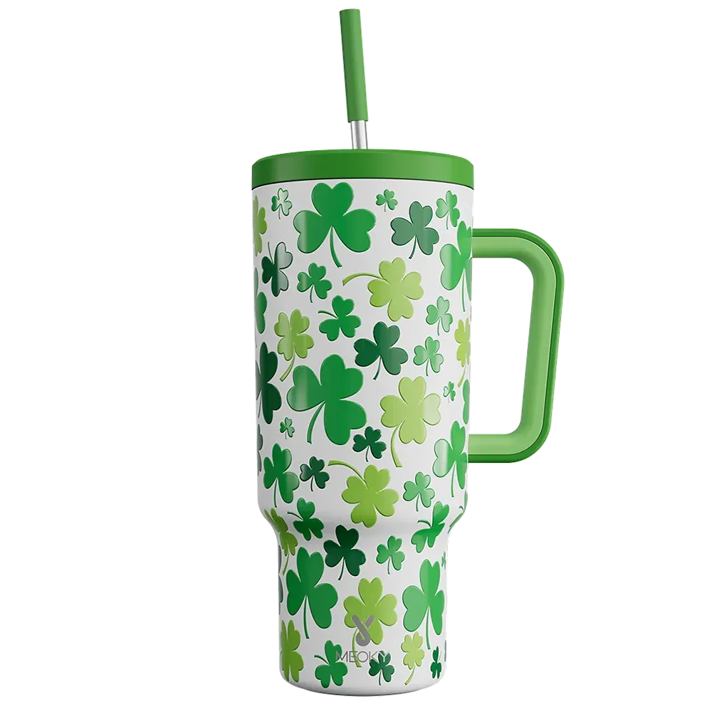 40oz Tumbler With Straw St. Parade Holiday Special Edition