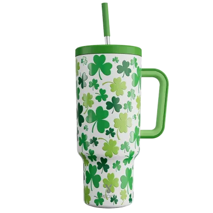 40oz Tumbler With Straw St. Parade Holiday Special Edition