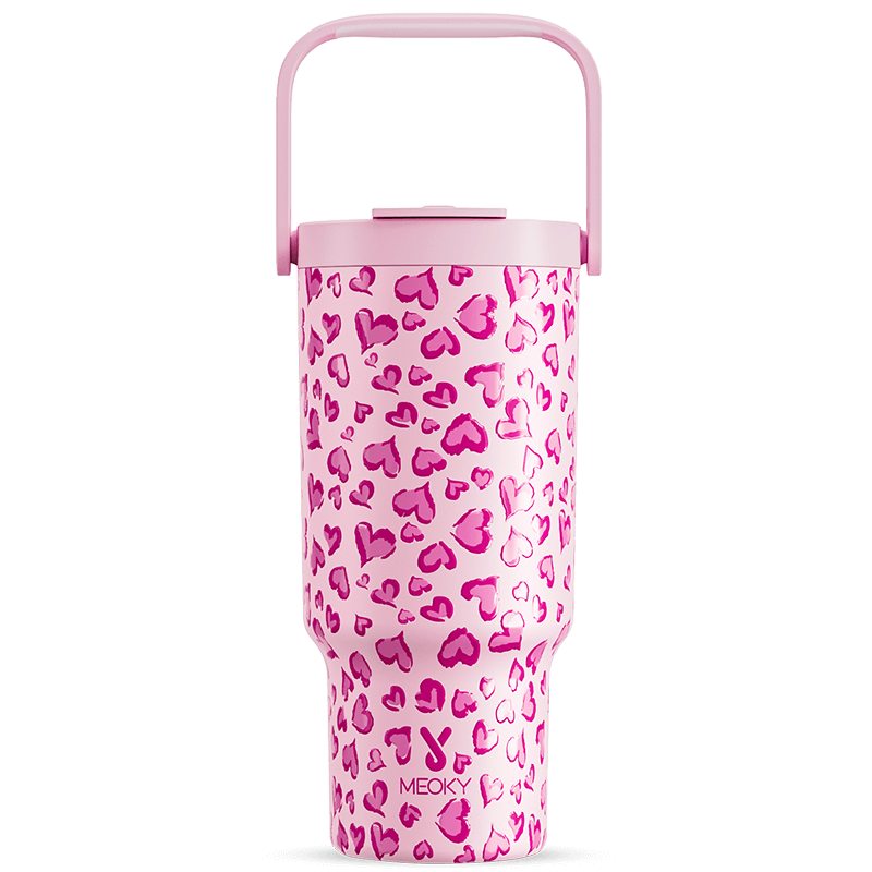Gradient 32oz Tumblers Cup with Handle