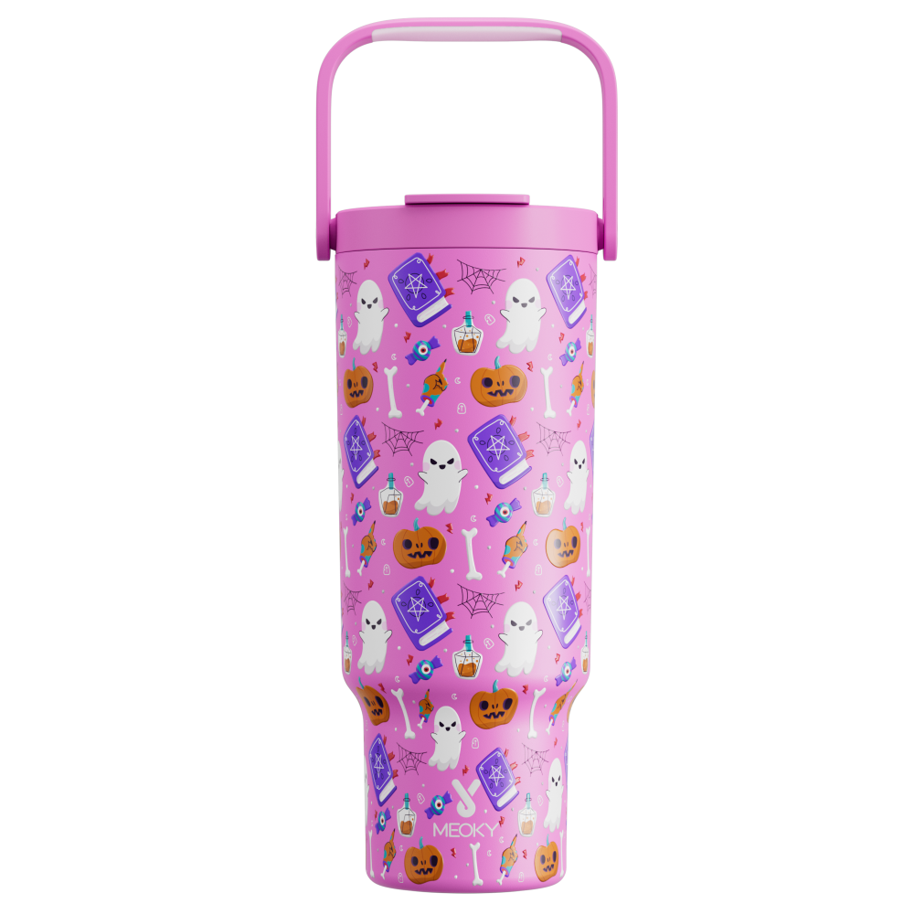 40oz Tumbler With Carrying Handle Halloween Special Edition