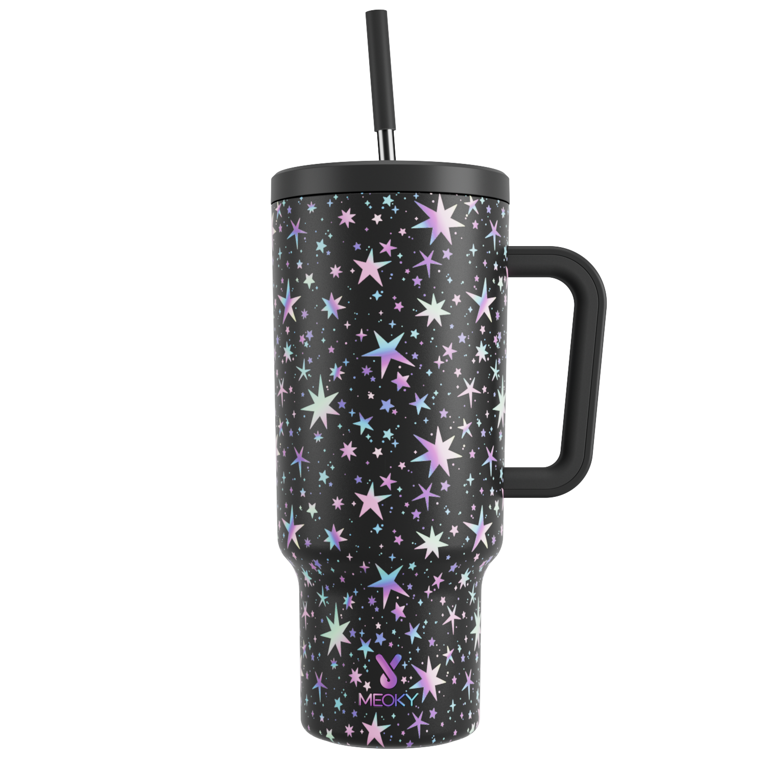 40oz Tumbler With Straw Laser Collection-Starlite Club