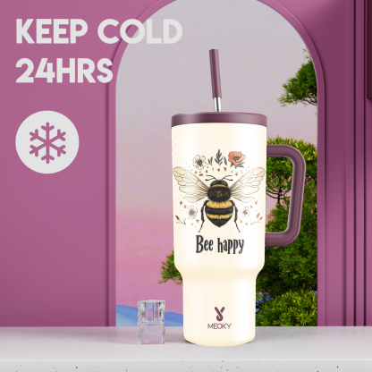Insects Collection - Customized 40oz Tumbler With Straw - Gifts for yourself, family, friends, lovers!