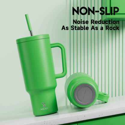 40oz Tumbler With Straw Monochrome Collection-Dark Green