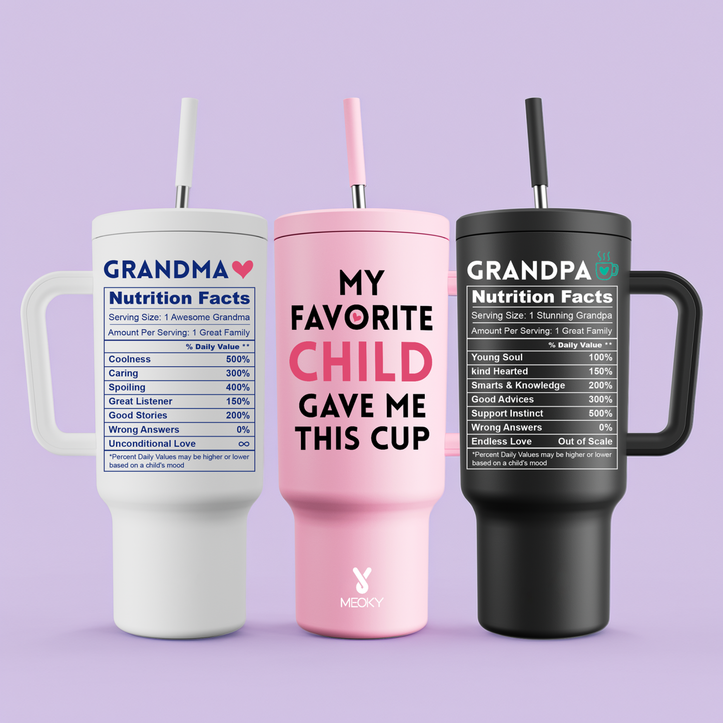 A Perfect Gift for Family Member, Filled with Warmth! - Customized 40oz Tumbler With Straw
