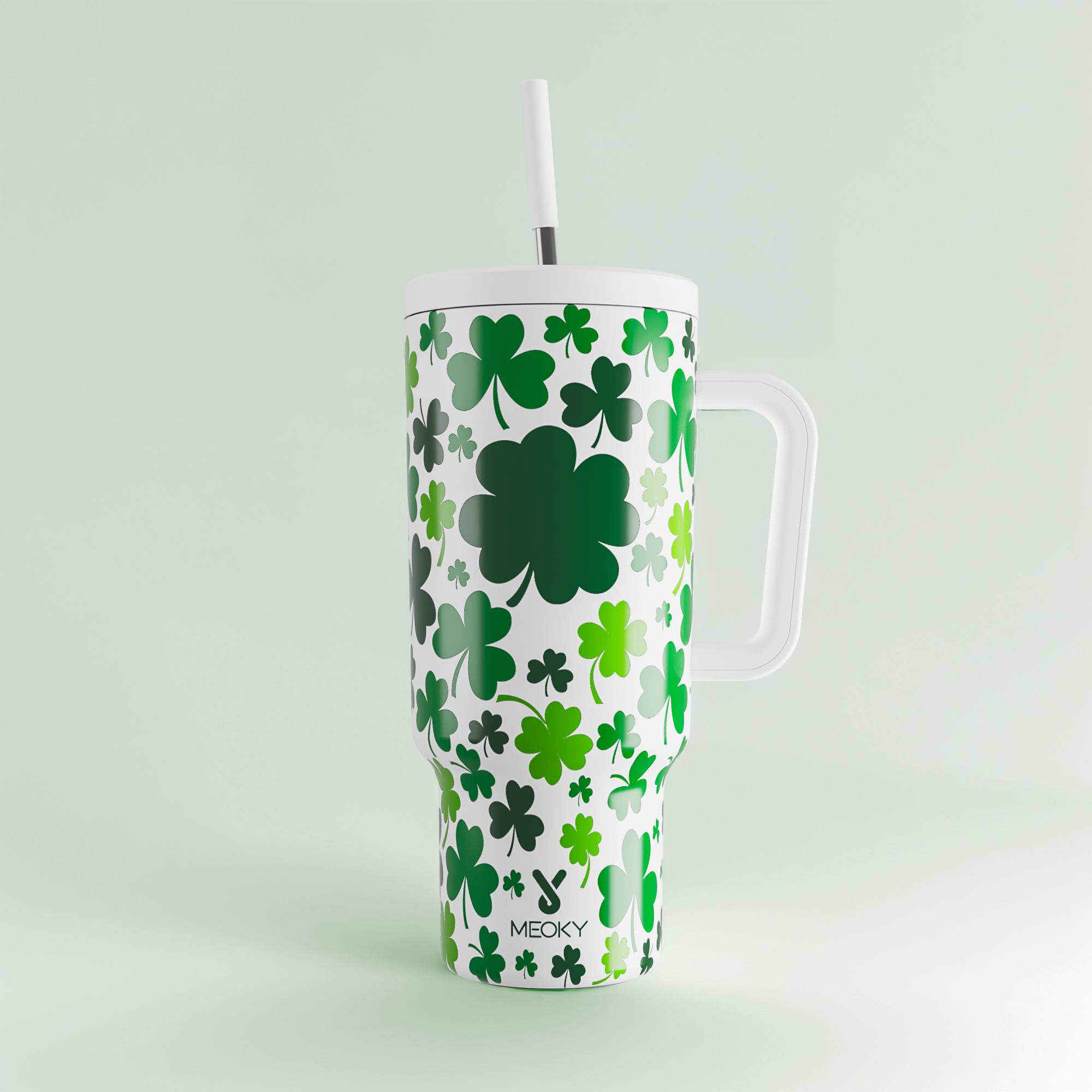 40oz Tumbler With Straw St. Parade Holiday Special Edition