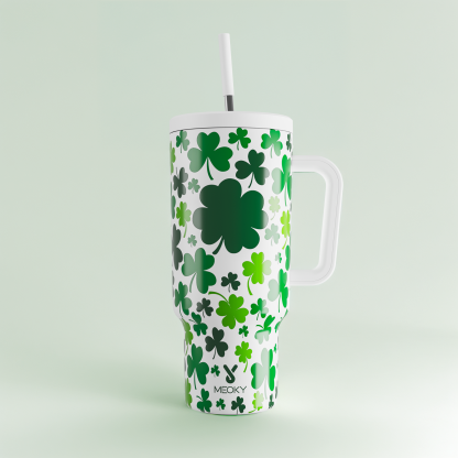 40oz Tumbler With Straw St. Parade Holiday Special Edition
