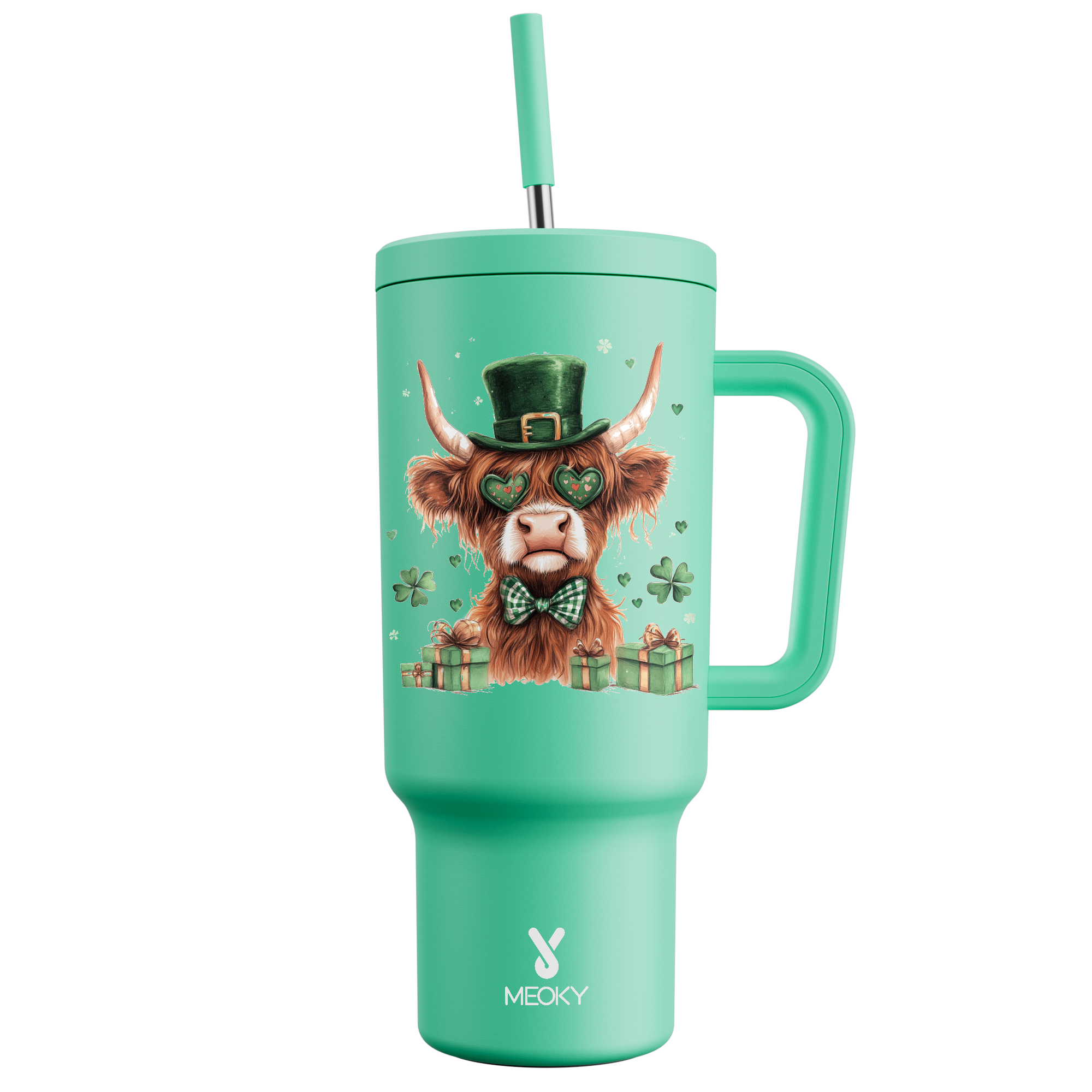 40oz Tumbler With Straw St. Parade Holiday Special Edition