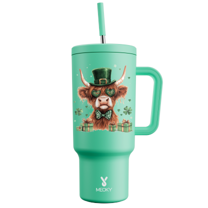 40oz Tumbler With Straw St. Parade Holiday Special Edition