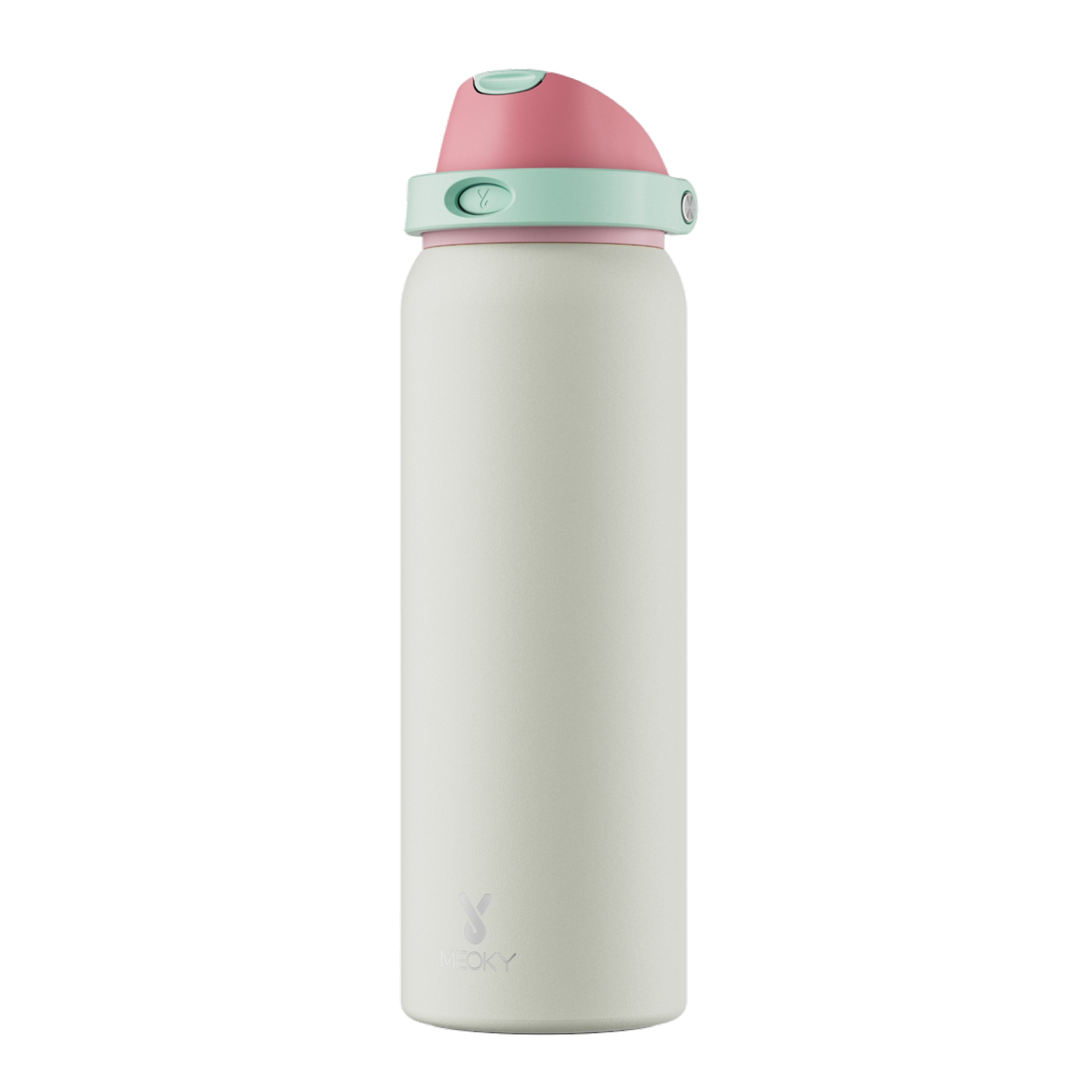 32oz Dual Spout Bounce Water Bottle Blush Mint