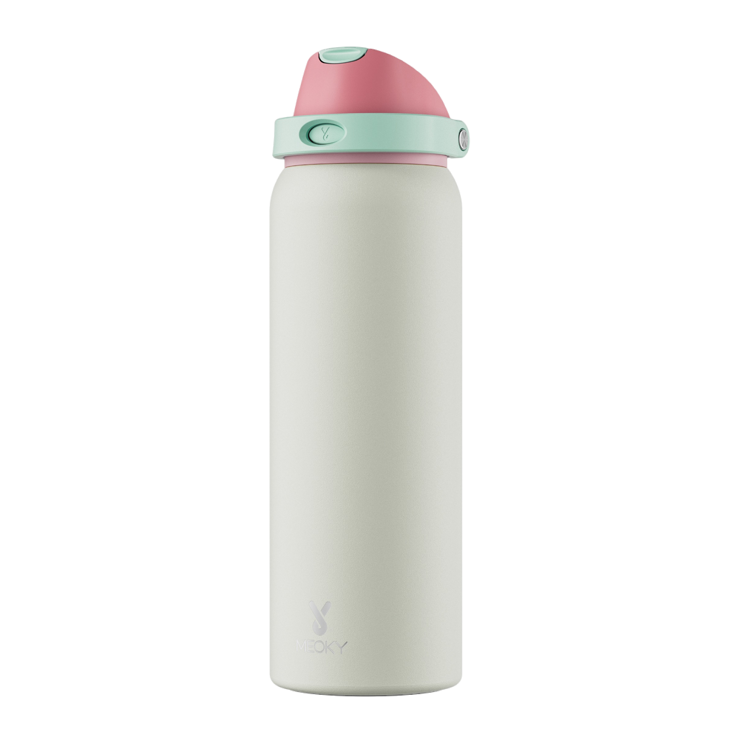 32oz Dual Spout Bounce Water Bottle Blush Mint