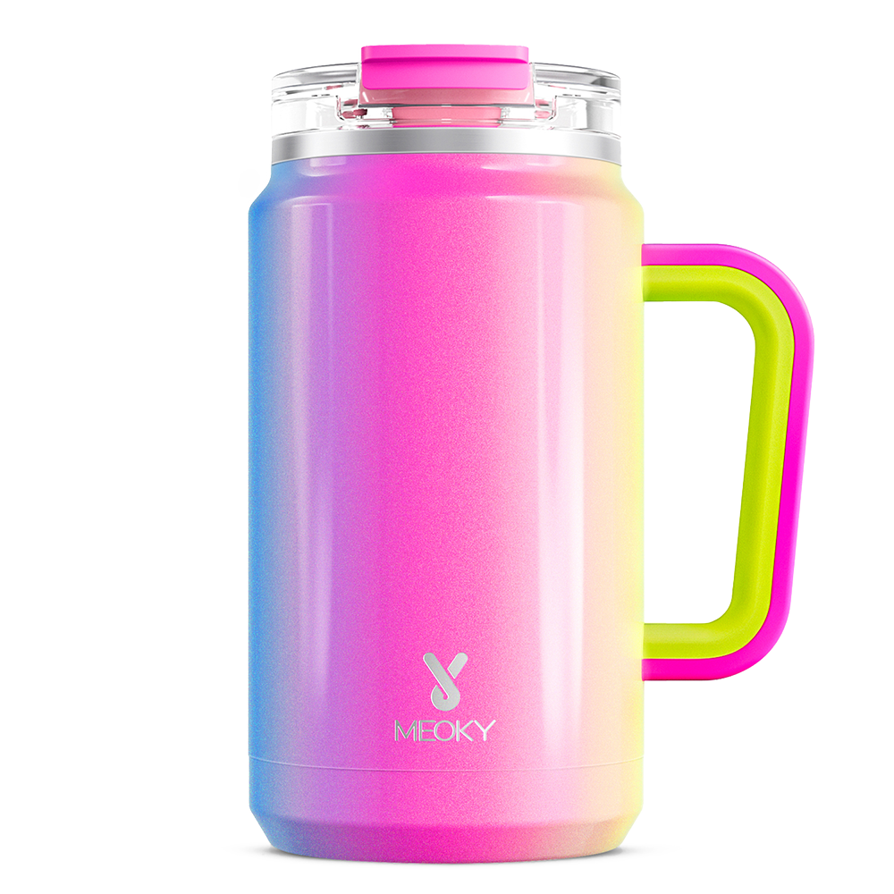 32oz Water Bottle With 2-in-1 Lid Gradient Collection