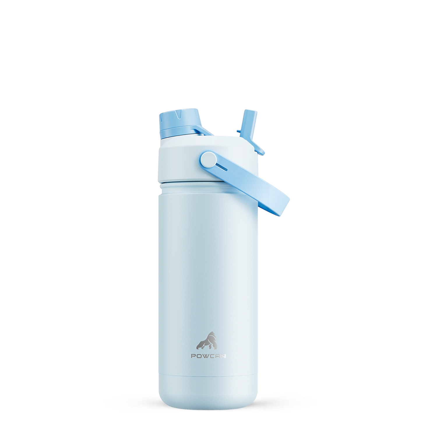 18 oz Insulated Water Bottle with 2-in-1 Straw and Spout Lid - Pure Collection