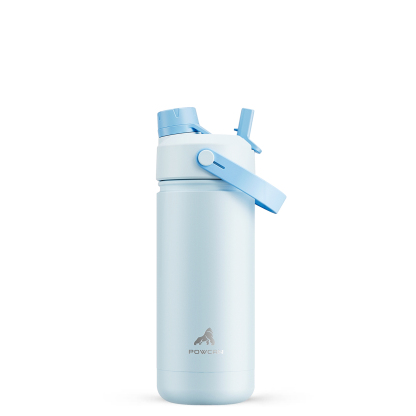 18 oz Insulated Water Bottle with 2-in-1 Straw and Spout Lid - Pure Collection
