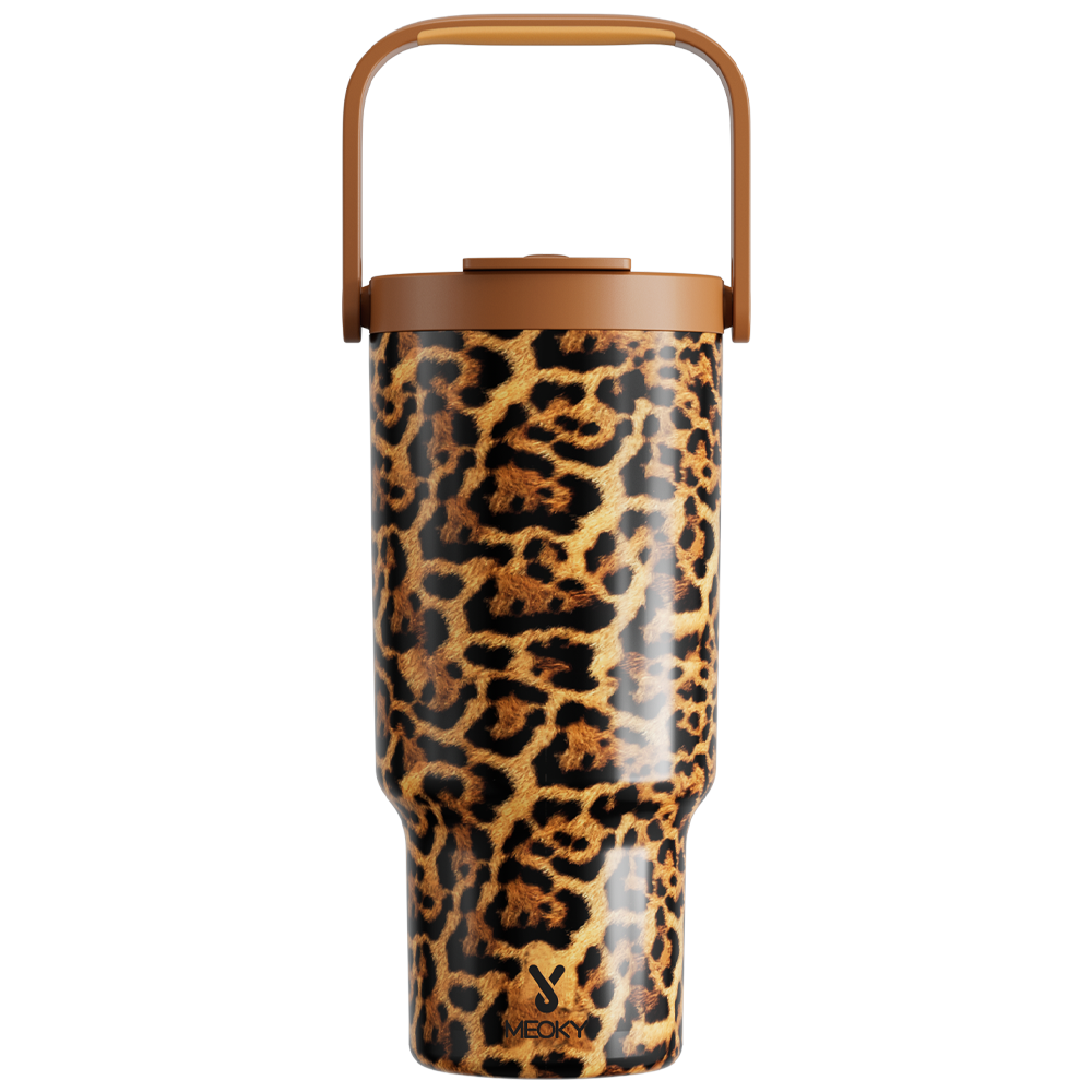 Gradient 32oz Tumblers Cup with Handle