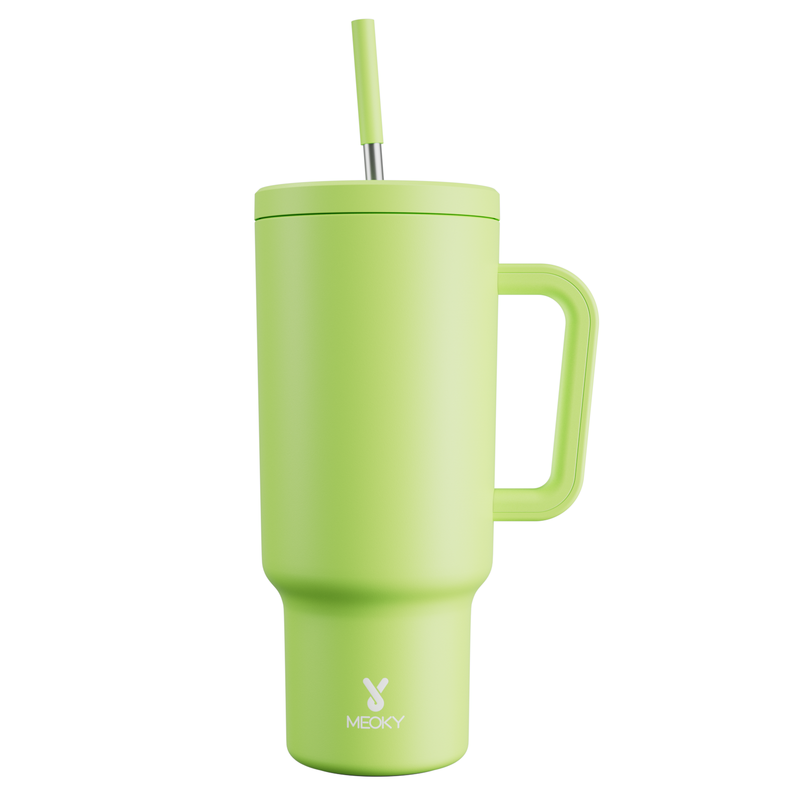 40oz Tumbler With Straw Monochrome Collection-Light Green