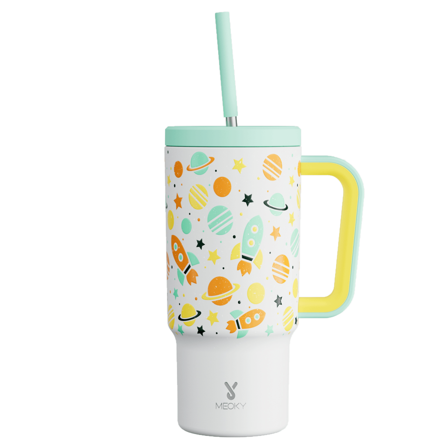 24oz Tumbler With Straw Rocket Collection