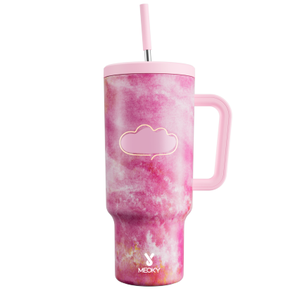 Tie-Dye - Customized 40oz Tumbler With Straw - The perfect gift for Loved ones, relatives, friends !