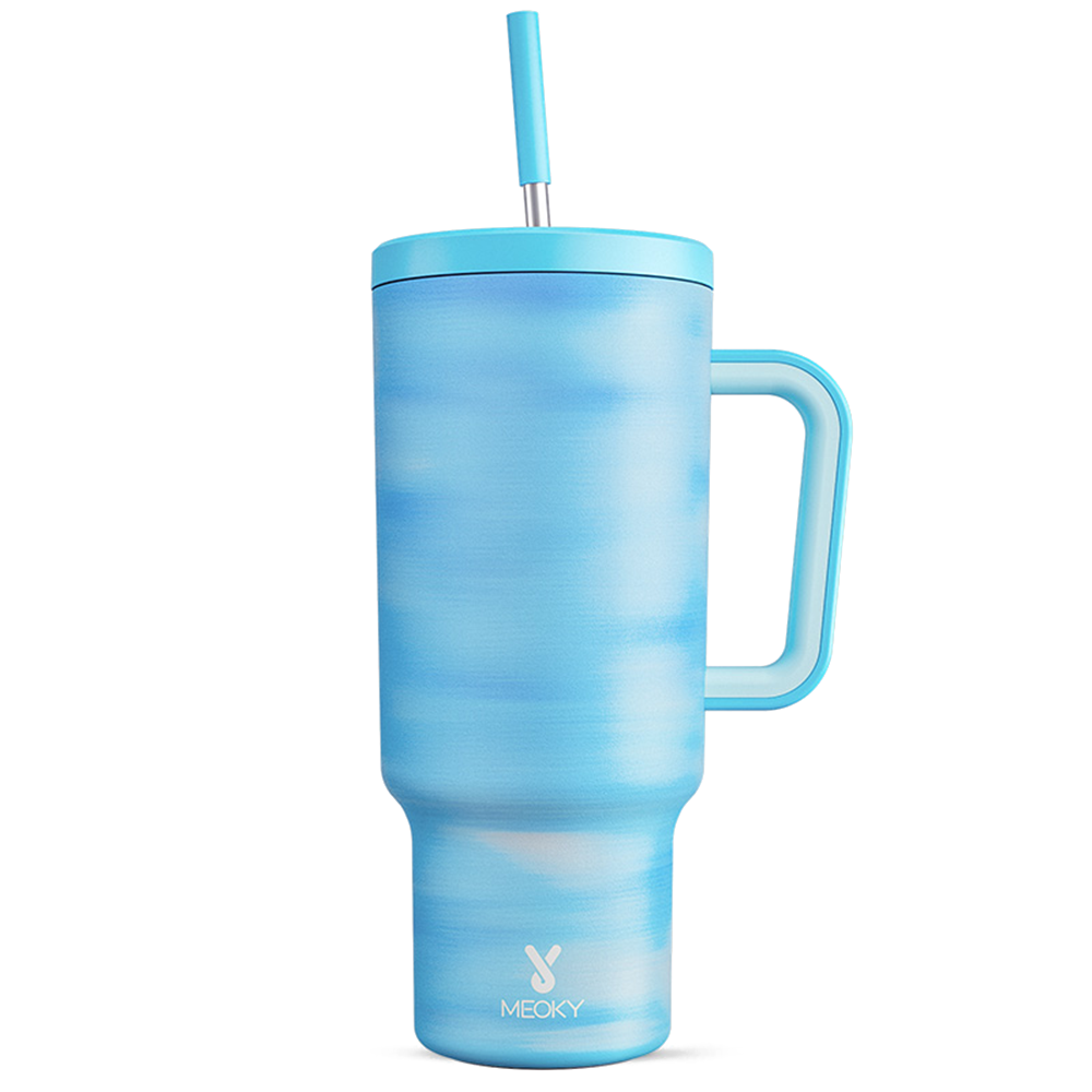 40oz Tumbler With Straw Gradient Collection