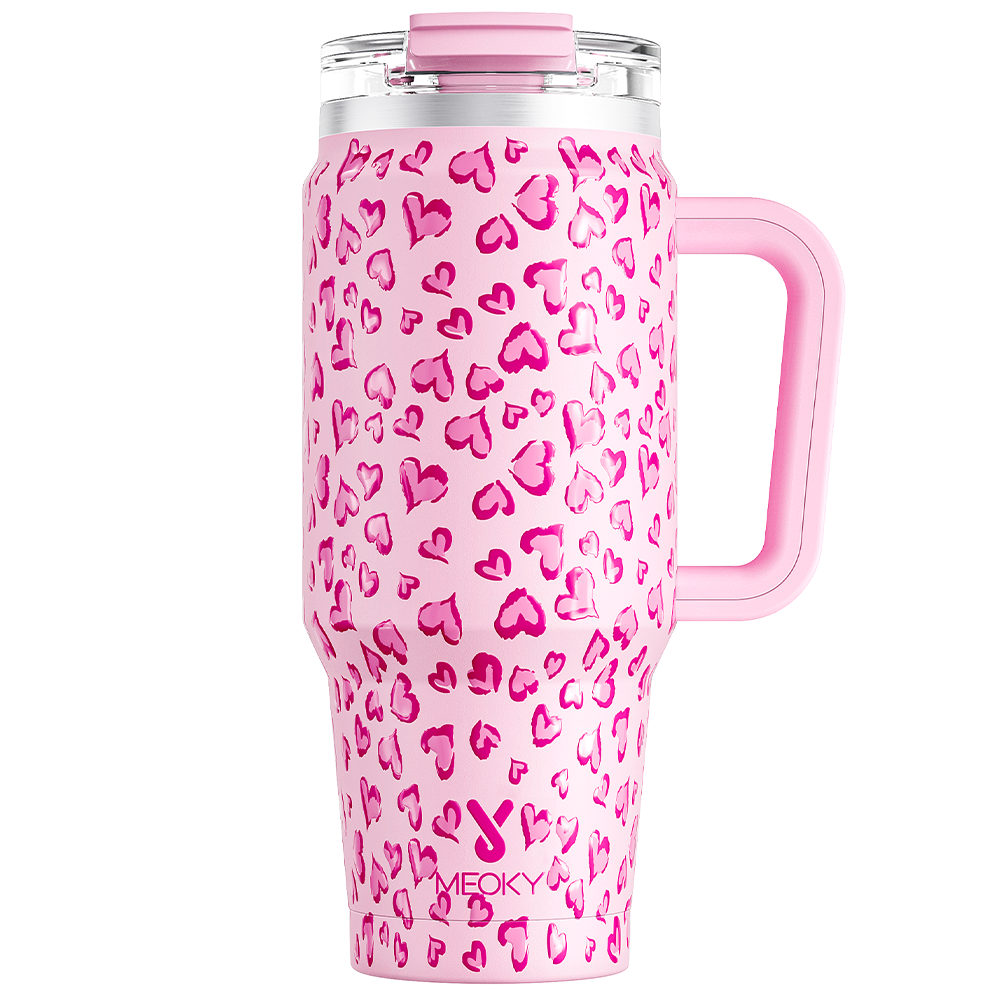 32oz Tumbler With 2-in-1 Lid Valentine Collection