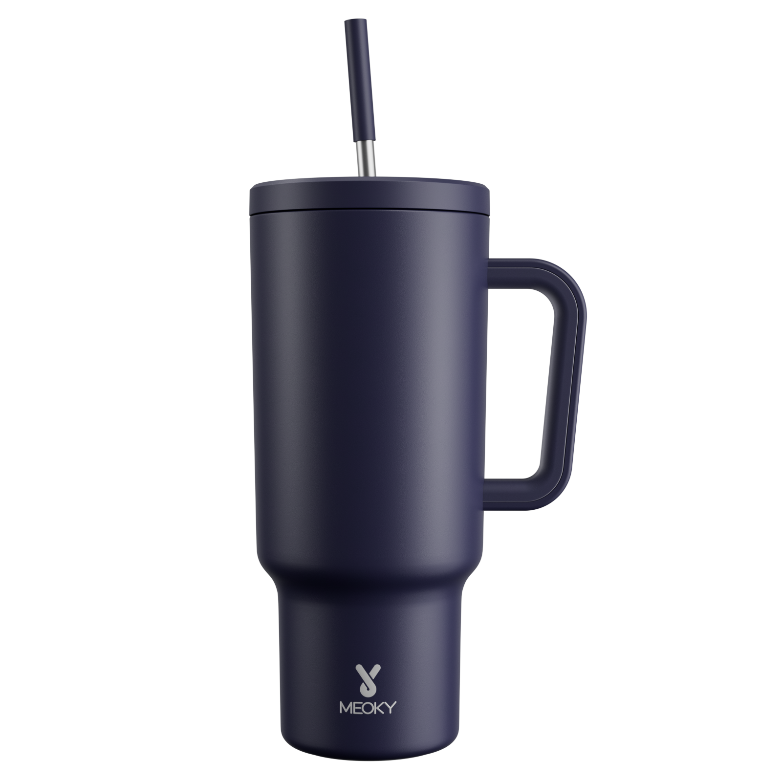 40oz Tumbler With Straw Monochrome Collection-Black Purple