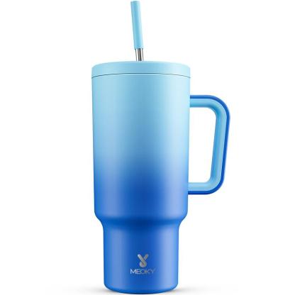 MEOKY 40oz Fairyland Blue Gradient Tumbler