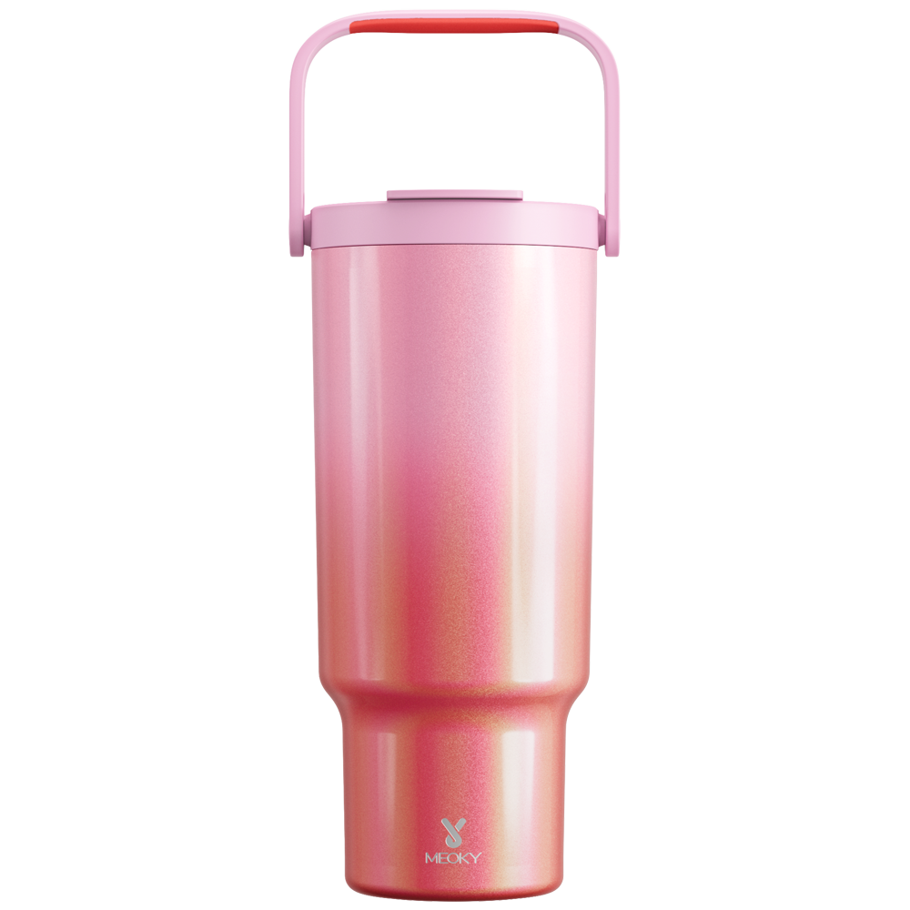 40oz Tumbler With Carrying Handle Gradient Collection