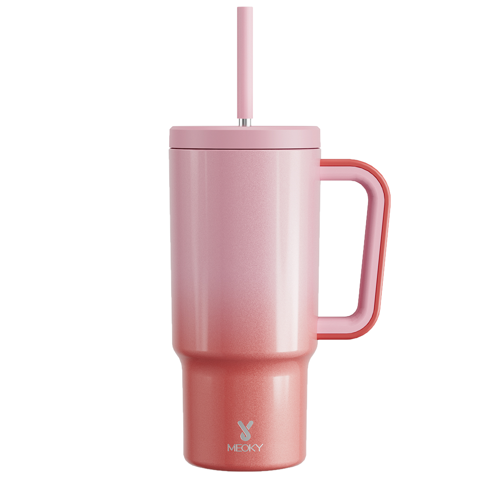 24oz Tumbler With Straw Gradient Collection